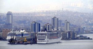 izmir limanı cruise gemileri