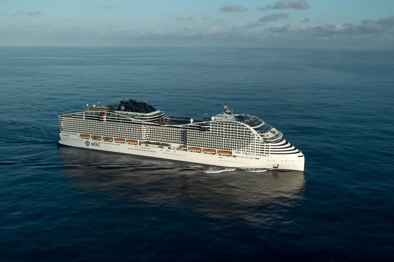 MSC World America denizde