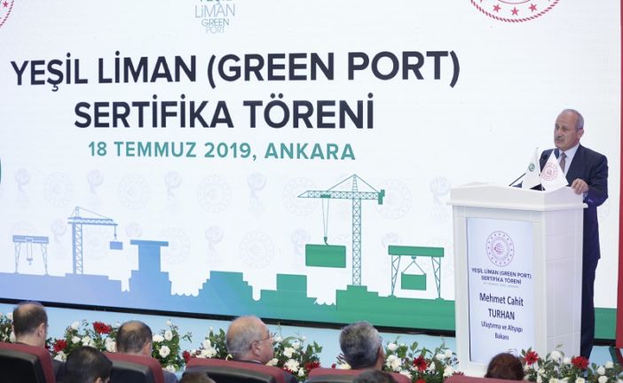 Yeşil Liman Projesi ile limanlar da yeşil oldu