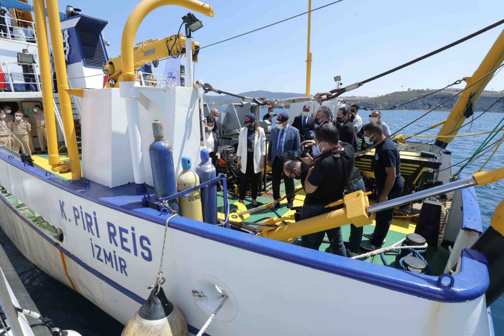 İzmir’in sualtı kültür mirası ortaya çıkıyor