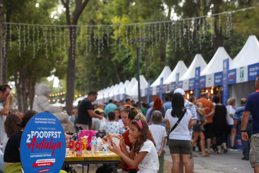 2023 Uluslararası Food Fest Antalya Gastronomi Festivali Yoğun İlgi Gördü