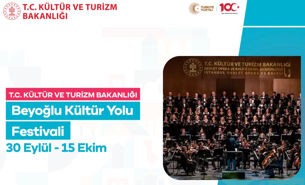 Beyoğlu Kültür Yolu Festivali 30 Eylül’de başlıyor