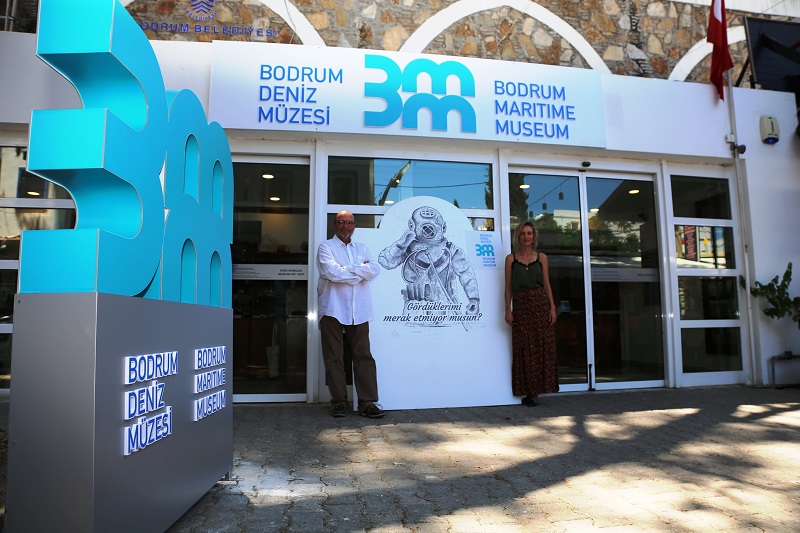 Bodrum Deniz Muzesi yeni logo