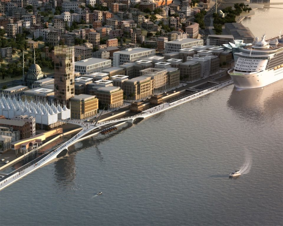 Galataport gemi rendering