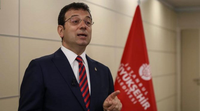 IBB Baskani Ekrem Imamoglu
