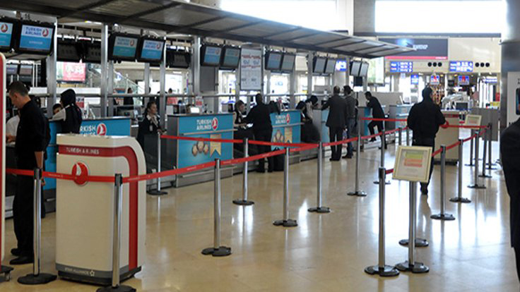 Türk Hava Yolları check in sırası