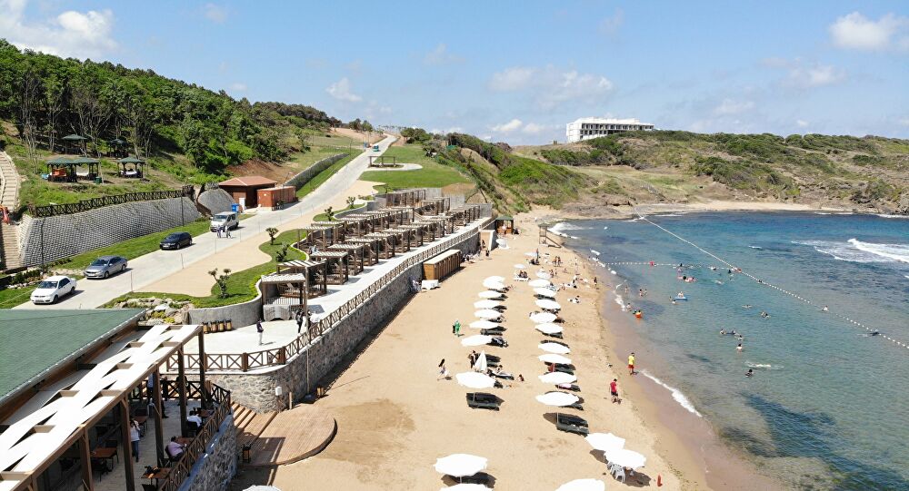 beykoz Elmasburnu plajı
