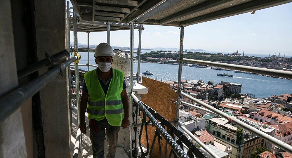 Galata Kulesi restorasyonu