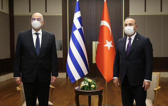 Çavuşoğlu Atina da