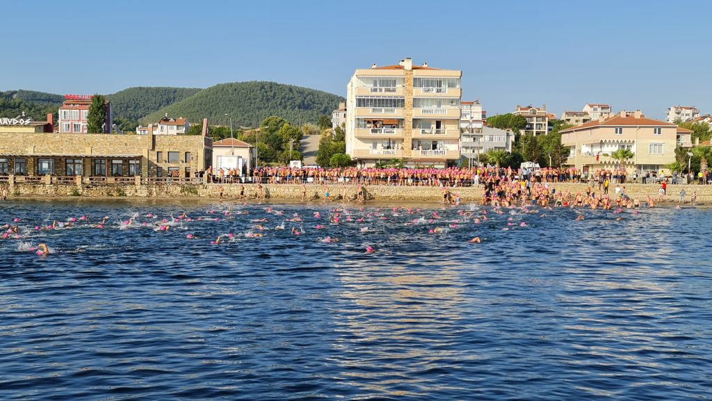 Çanakkale yüzme yarışı