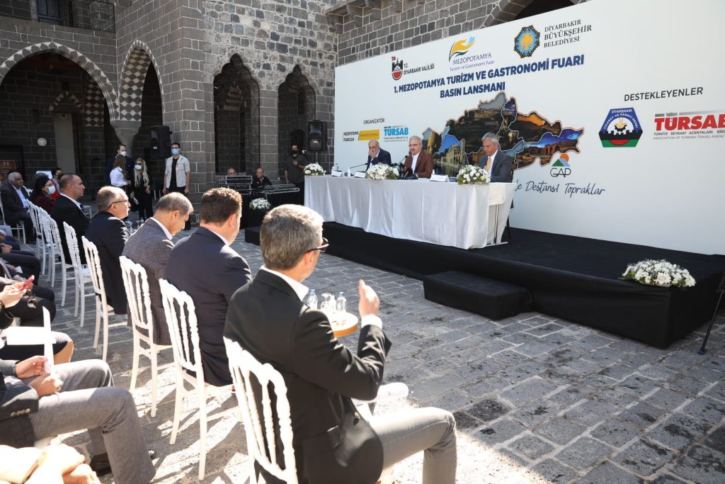 Mezopotamya Turizm ve Gastronomi Fuar basın toplantısı