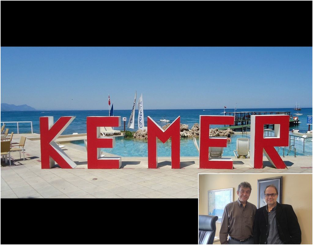 KETOB Başkanı Dinçer Sarıkaya, turizm yazarı Halil Öncü