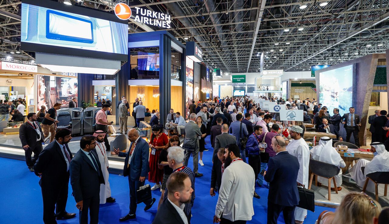 Turkish Airlines at ATM Dubai