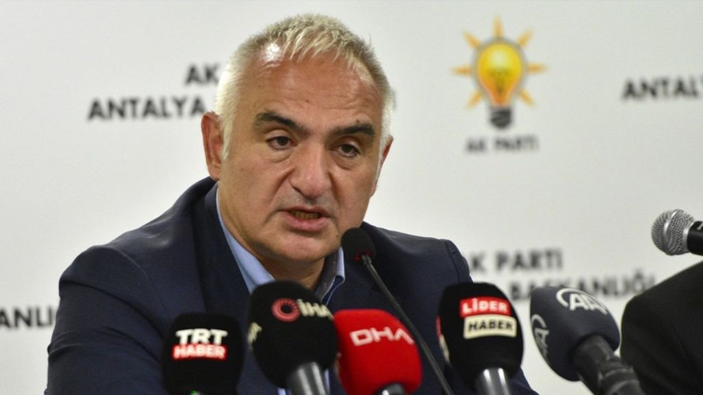 Kültür ve Turizm Bakanı Mehmet Nuri Ersoy