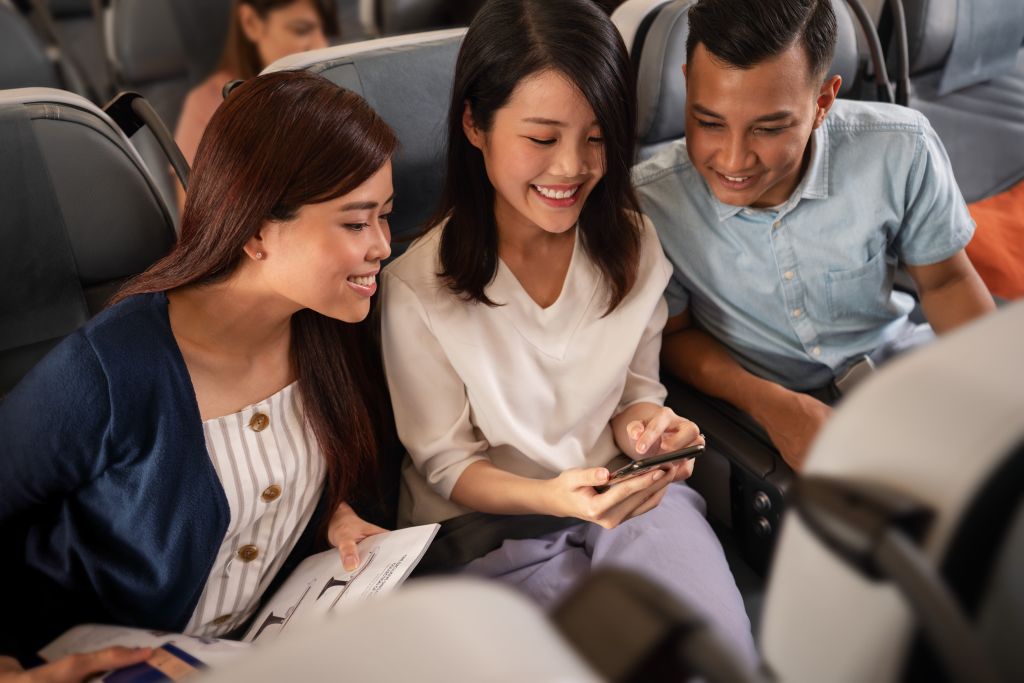 Singapore Airlines uçak içi wifi