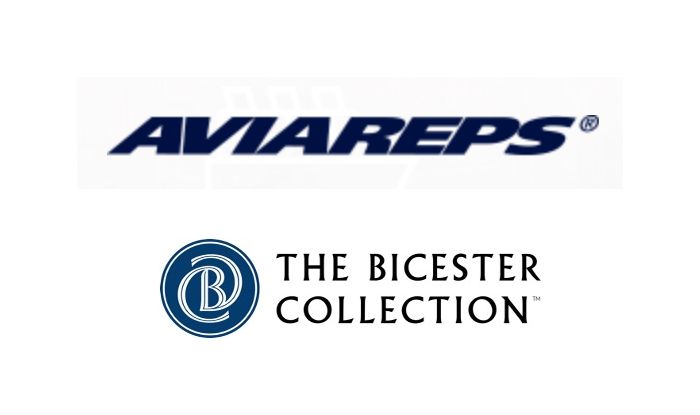 Aviareps ve The Bicester Collection logoları