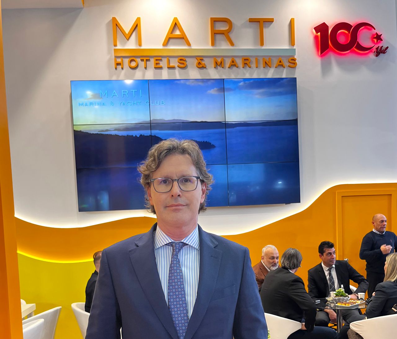 Martı Otel İşletmeleri A.Ş. Yönetim Kurulu Başkan Yardımcısı Emre Narin EMITT fuarında