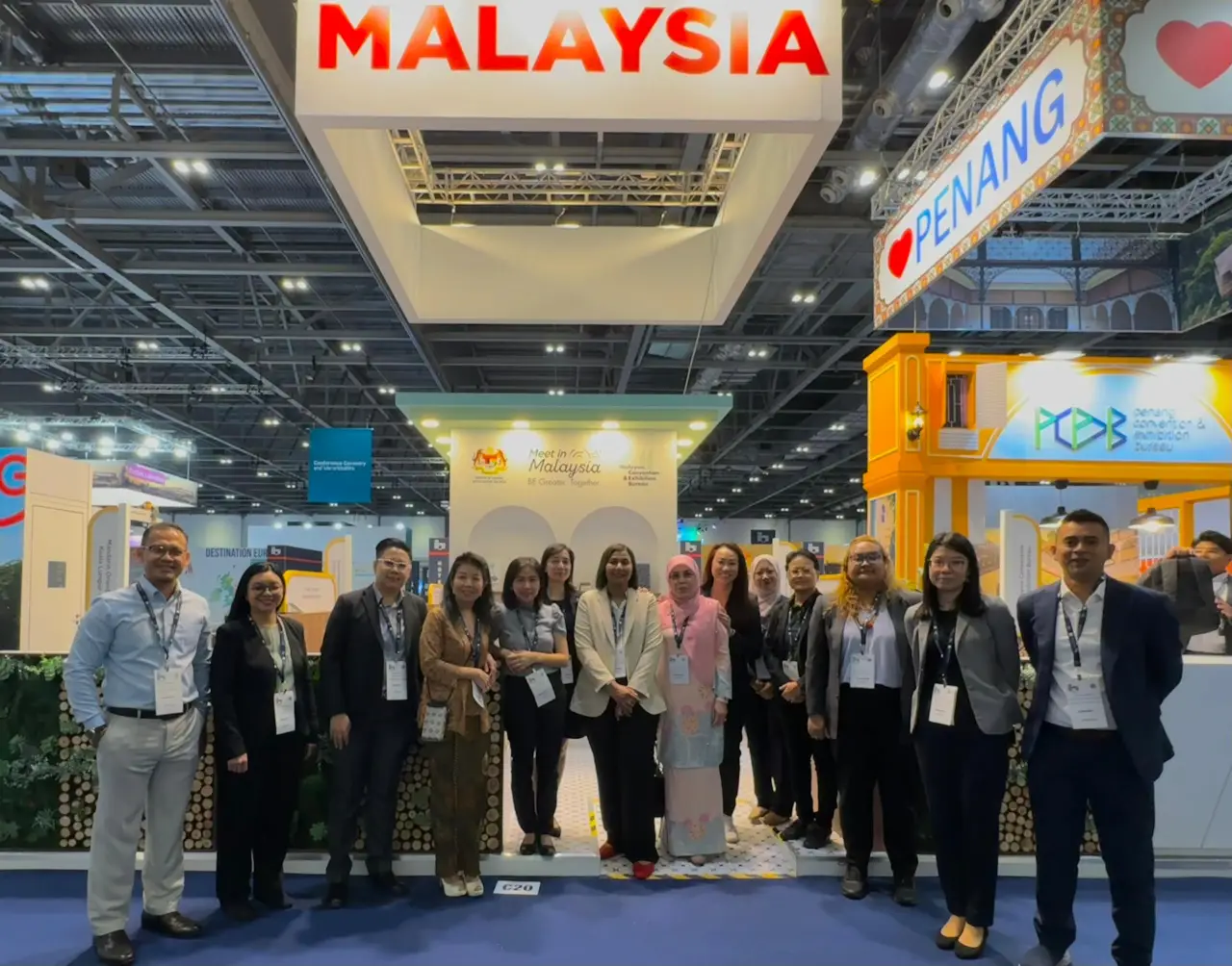 MyCEB representatives attend The Meeting Show London 2024