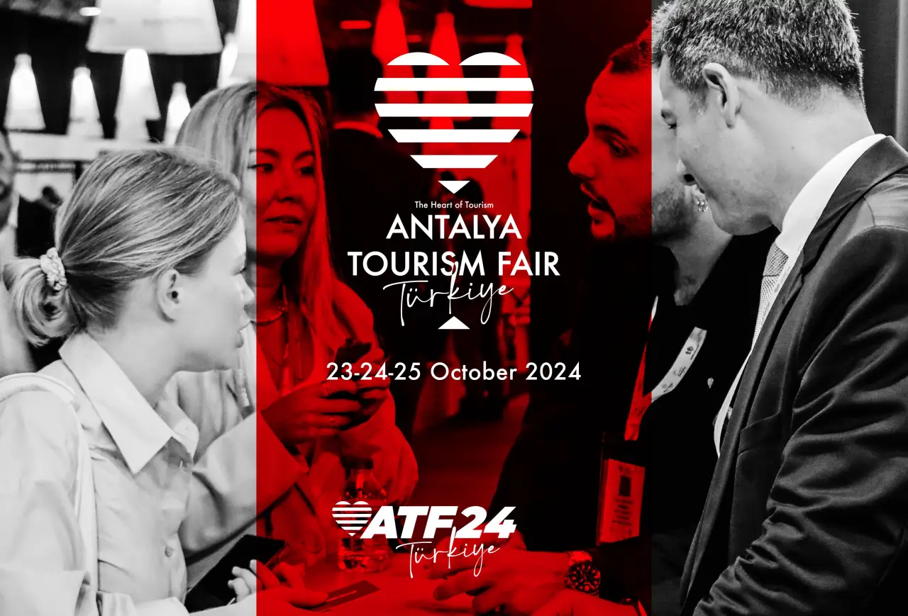 Antalya turizm fuarı 2024 afişi