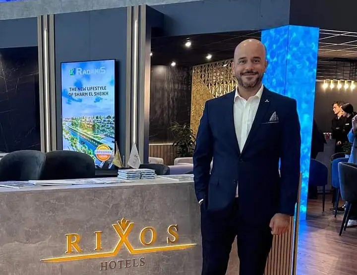 Soner Yeşilelma Rixos Hotels standında