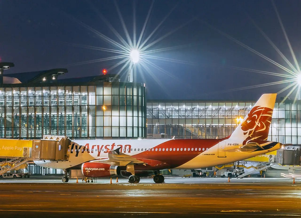 fly arystan uçağı apron da