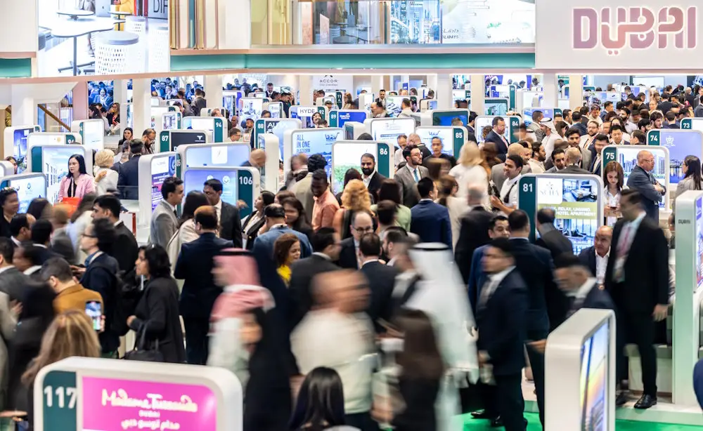 Arabian Travel Market ATM delegates networking