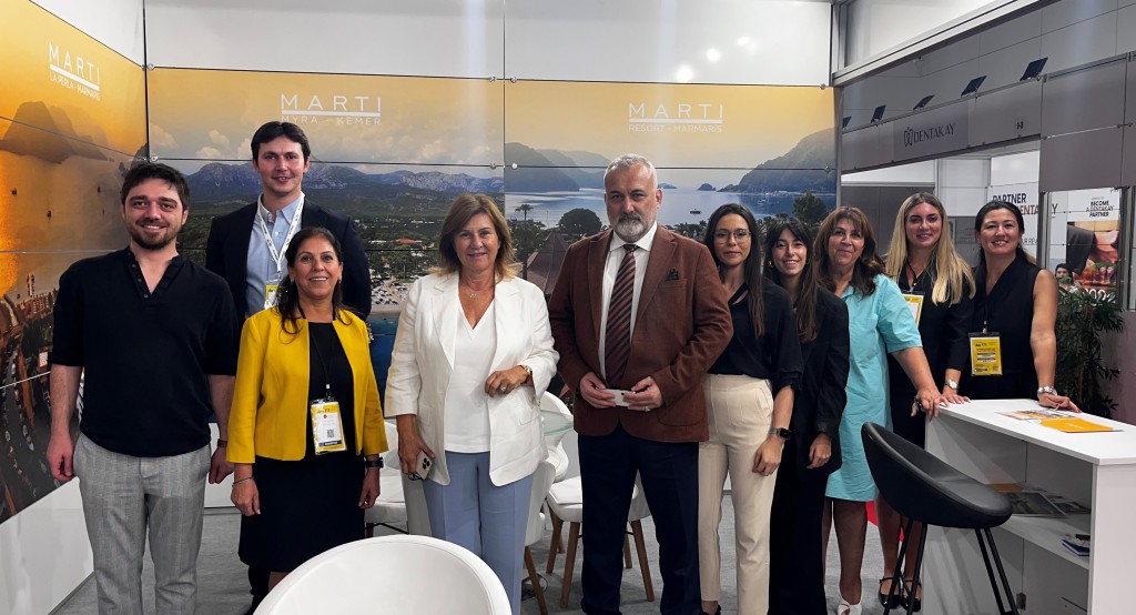 Martı Hotels & Marinas İTF 2024’te gözde tesisleri ile ilgi odağı oldu