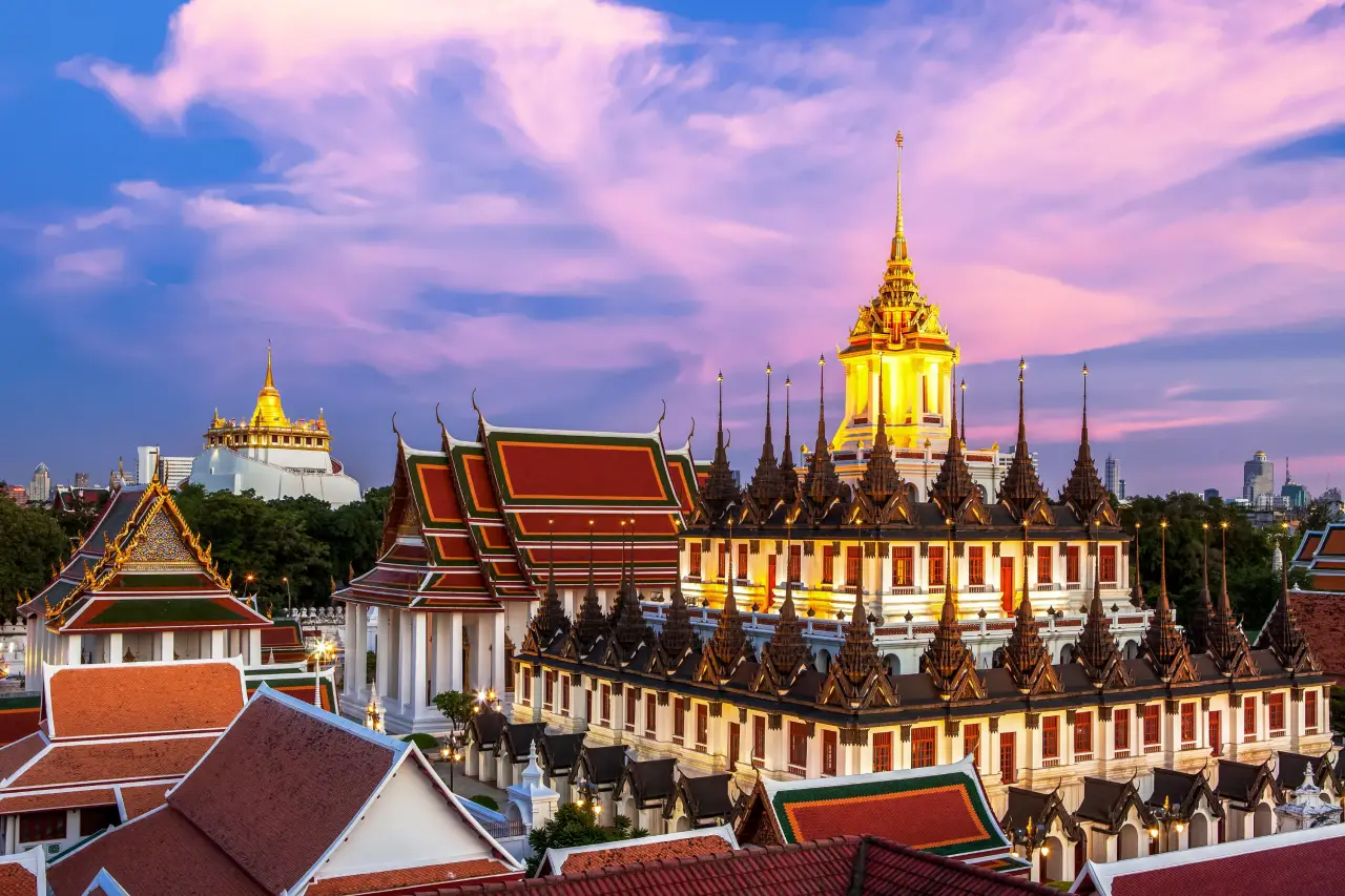 Bangkok royal palace thailand