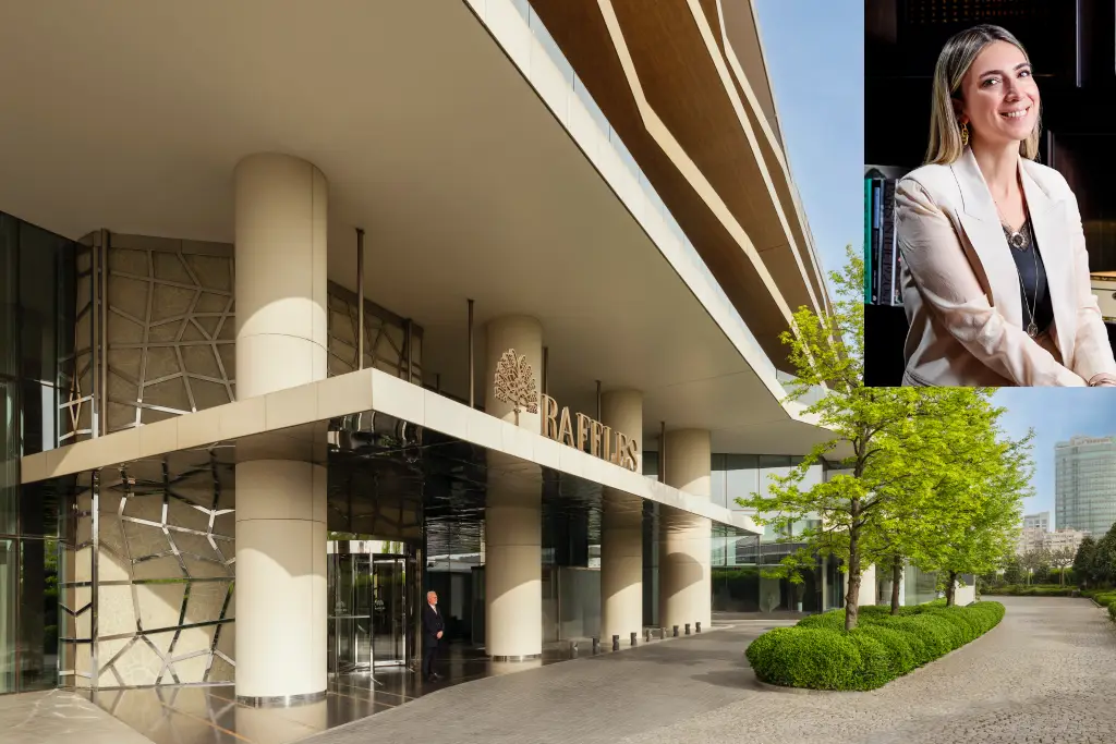 Nazlı İrem, Ocak 2025 itibarıyla Raffles İstanbul’un ilk kadın otel müdürü oldu