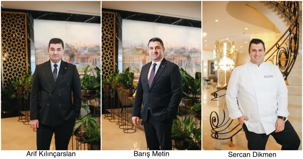 CVK Park Bosphorus Hotel Istanbul da 3 yeni atama
