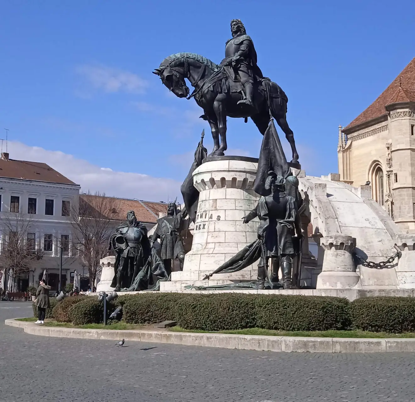 Romanya’nın kuzeybatısındaki Cluj-Napoca şehrinden bir görüntü