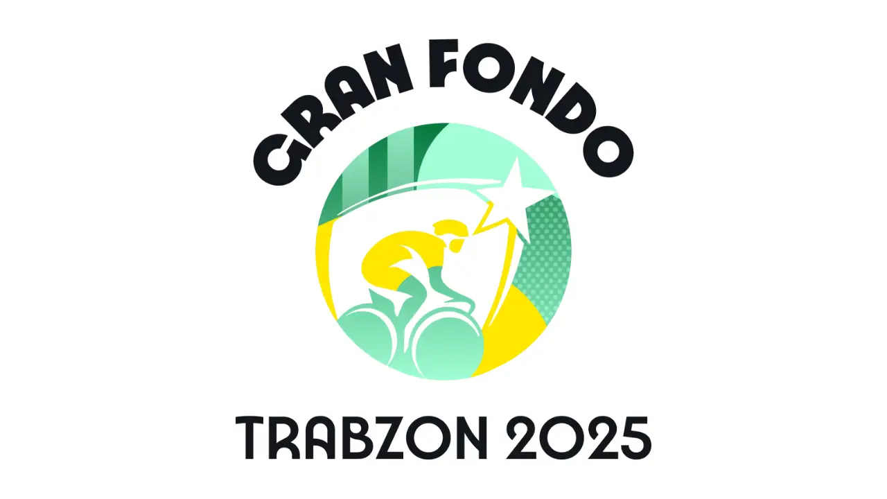 2025 Gran Fondo Trabzon bisiklet yarışının resmi logosu