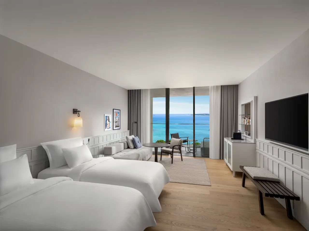 Akra Didim deniz manzaralı oda