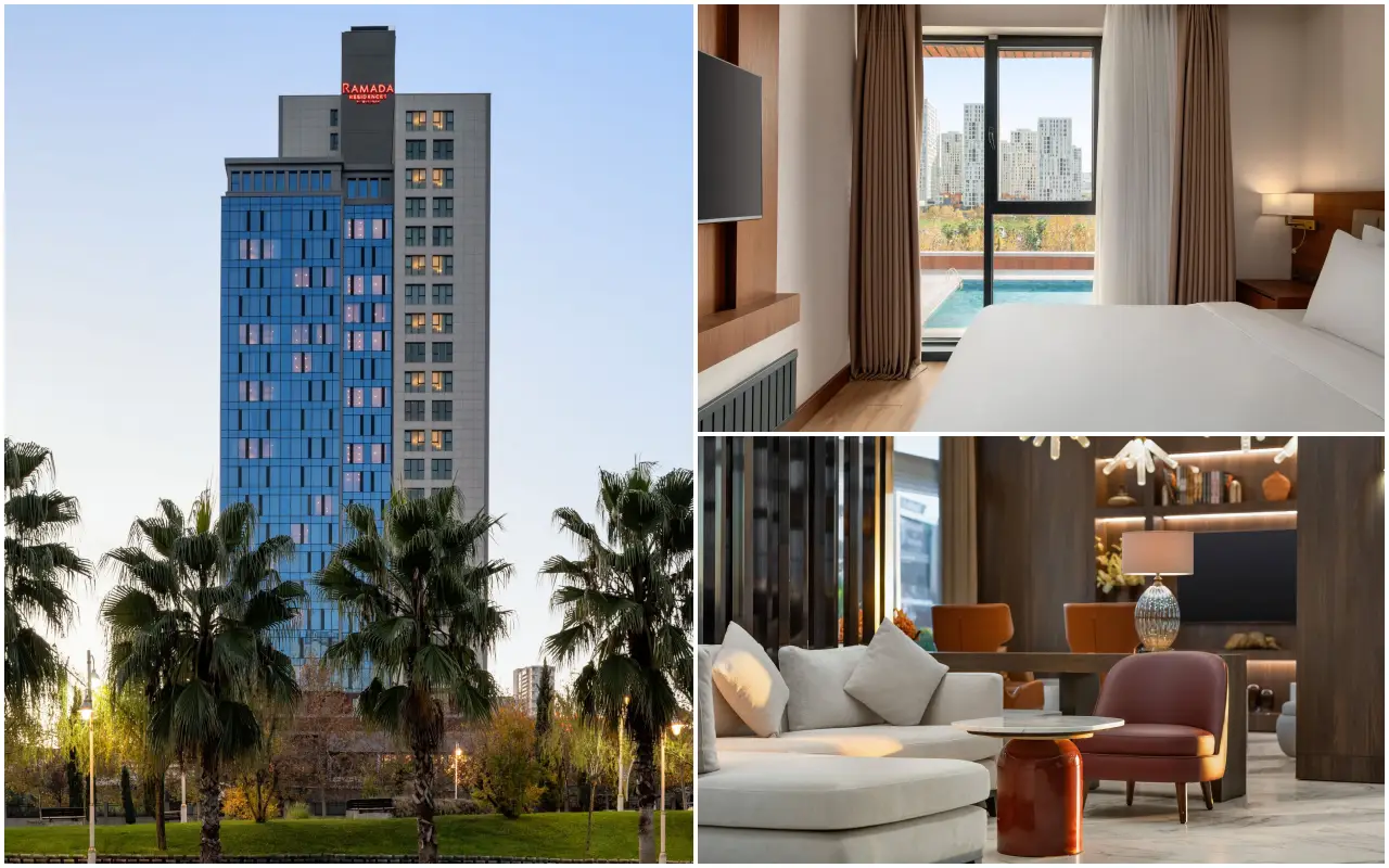 Ramada Residences by Wyndham İstanbul Haramidere binası, modern odası ve şık oturma alanı iç mekân görüntüleri