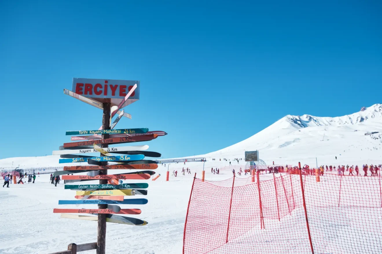Erciyes kayak merkezi