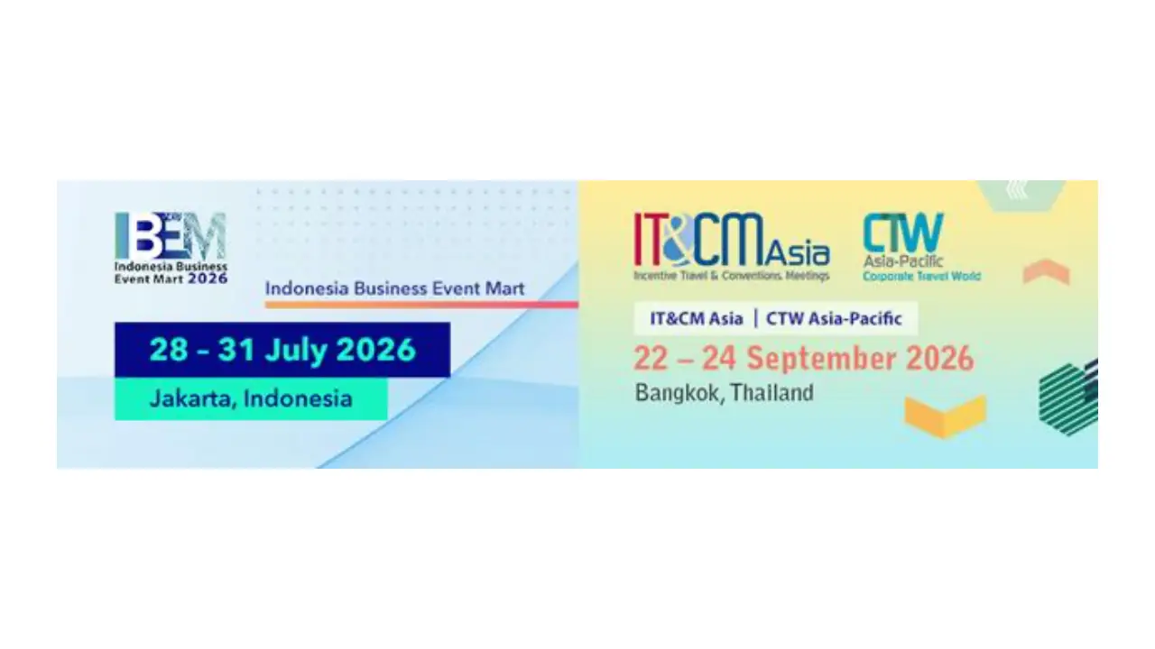 IBEM 2026 banner for Jakarta MICE marketplace event in July