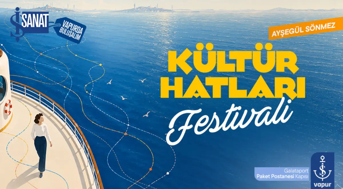 İş Sanat Kültür Hatları Festivali afiş görseli