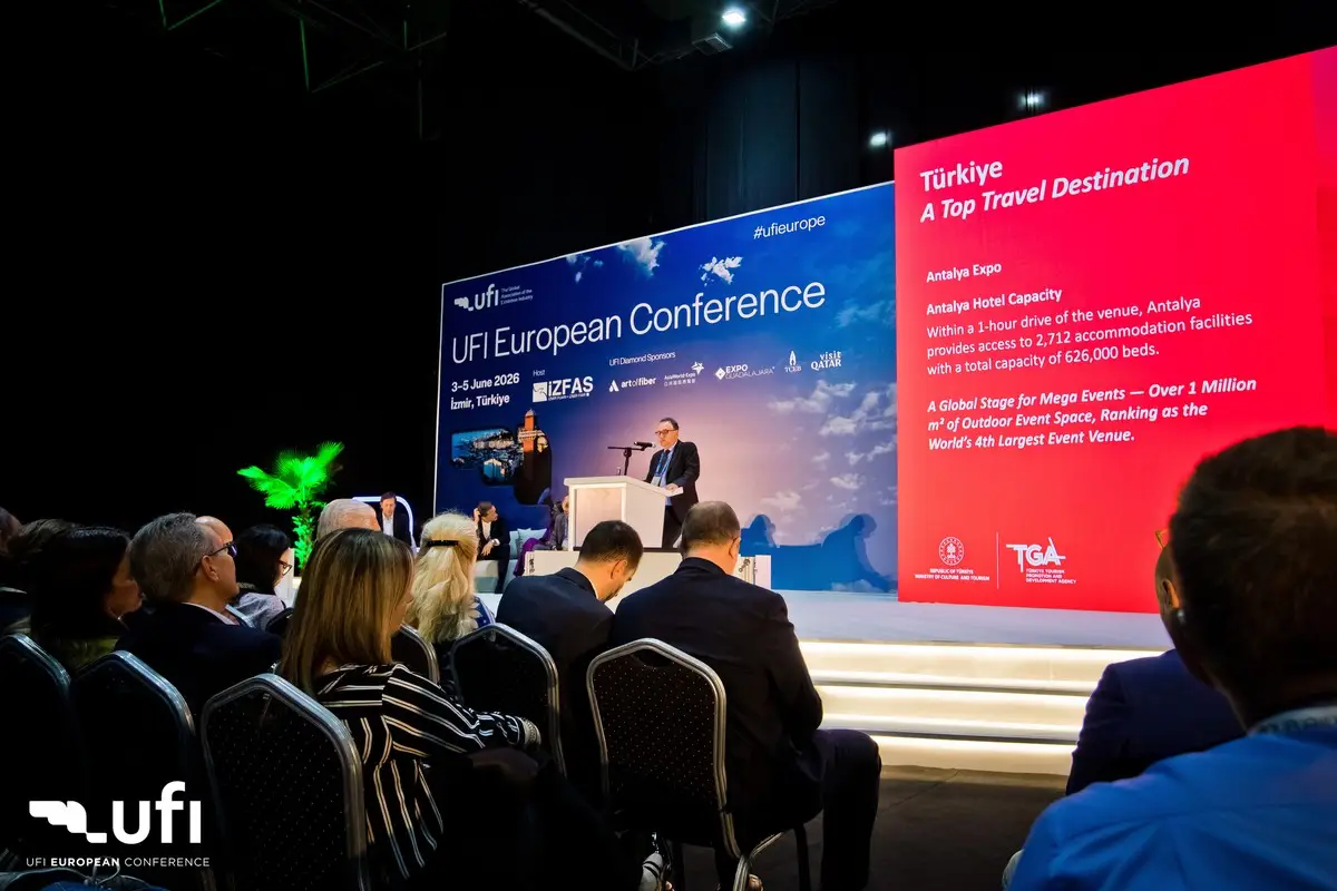UFI Avrupa Konferansı 2026, Fuar İzmir'de katılımcılara sunum